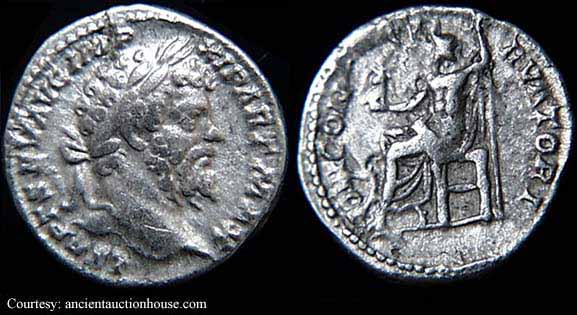 монета Древнего Рима