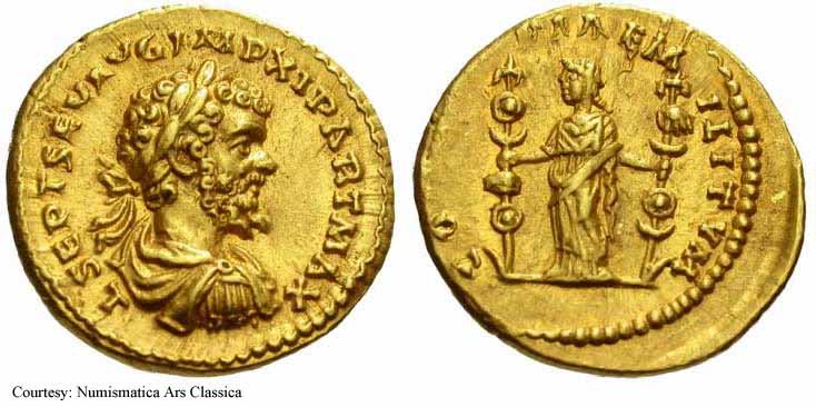 монета Древнего Рима