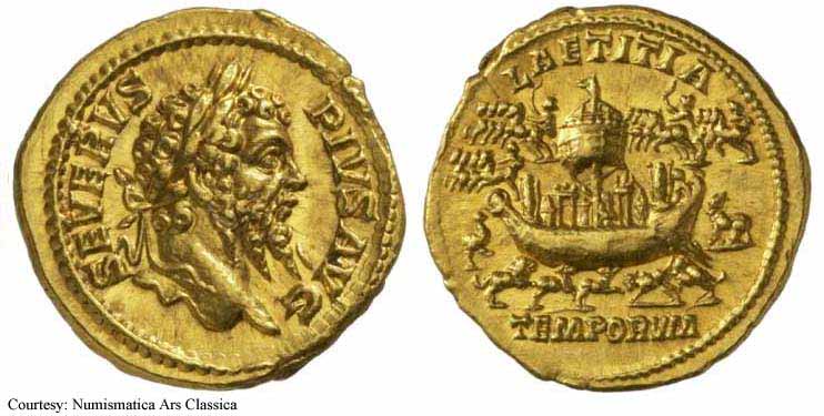 монета Древнего Рима