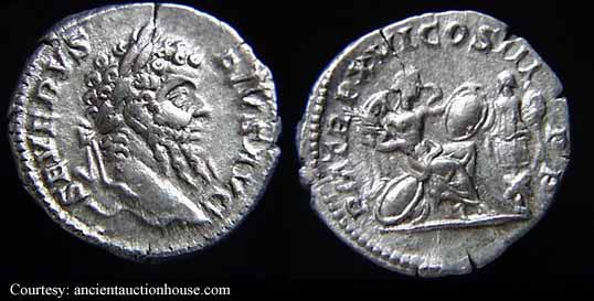 монета Древнего Рима