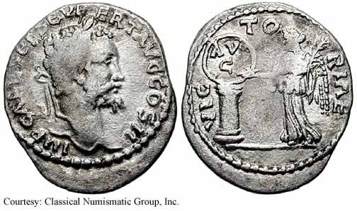 монета Древнего Рима