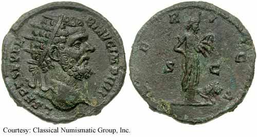 монета Древнего Рима