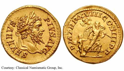 монета Древнего Рима