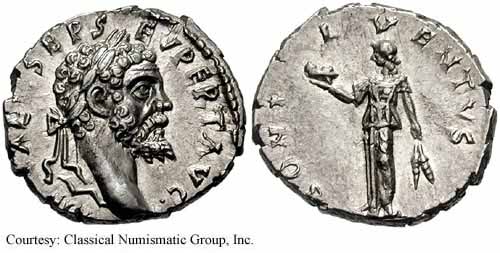 монета Древнего Рима