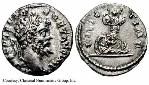 монета Древнего Рима