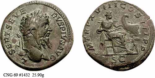 монета Древнего Рима