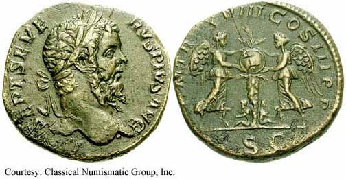 монета Древнего Рима