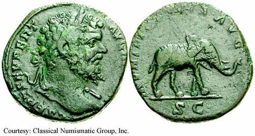 монета Древнего Рима