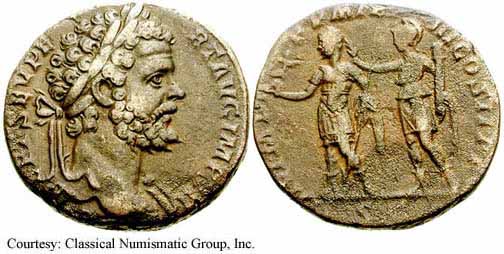 монета Древнего Рима