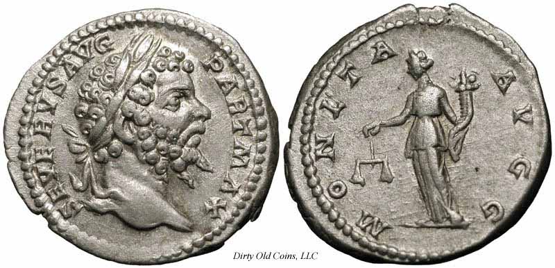 монета Древнего Рима