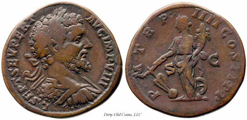 монета Древнего Рима