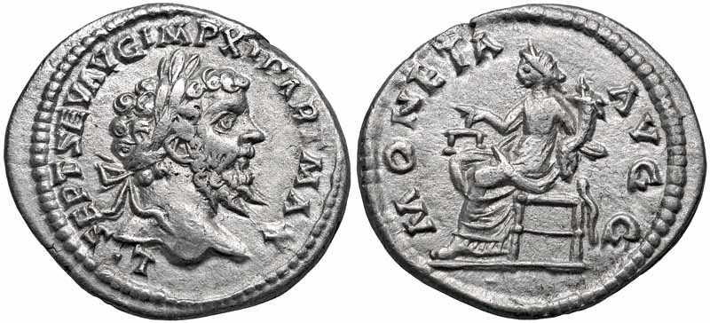 монета Древнего Рима