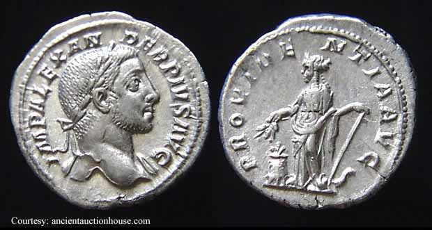 монета Древнего Рима