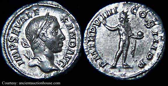 монета Древнего Рима