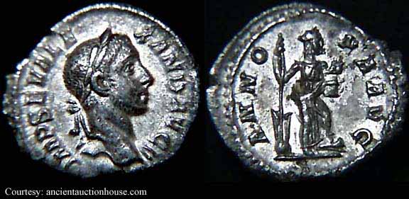 монета Древнего Рима