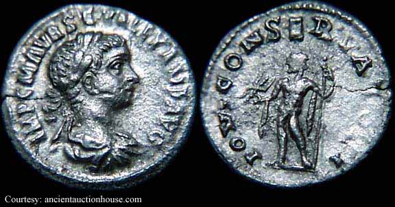 монета Древнего Рима