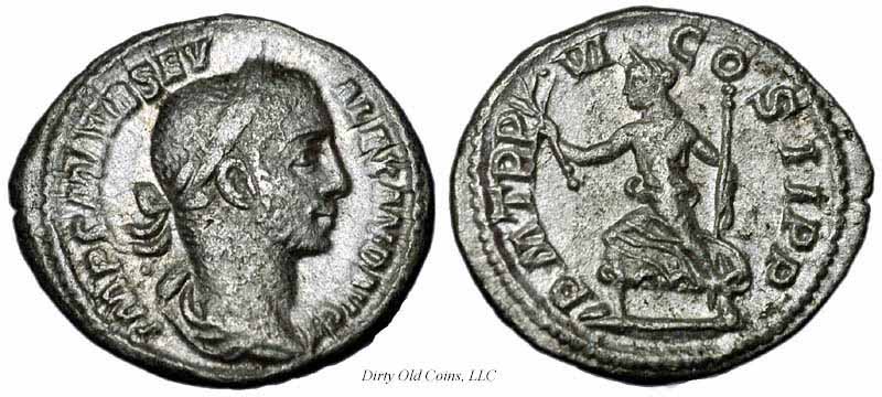 монета Древнего Рима