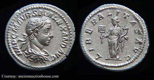 монета Древнего Рима