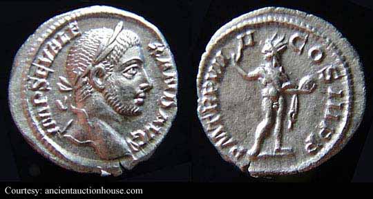 монета Древнего Рима