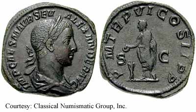 монета Древнего Рима