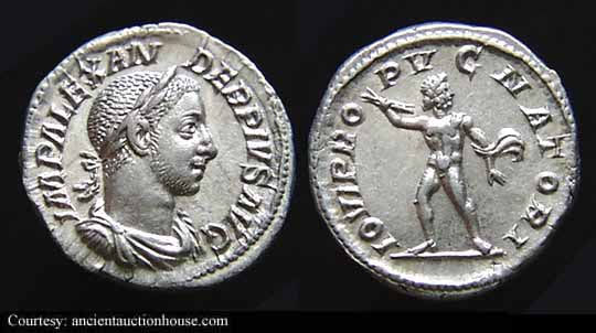 монета Древнего Рима