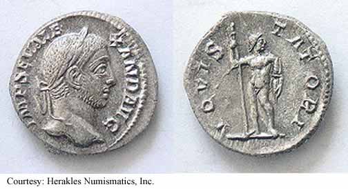 монета Древнего Рима