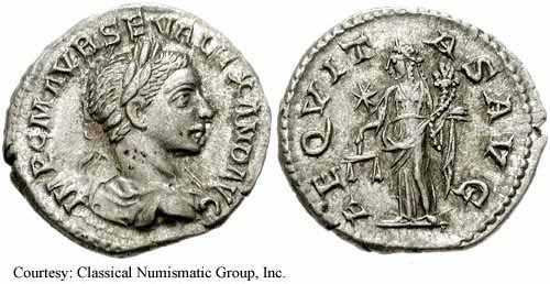 монета Древнего Рима