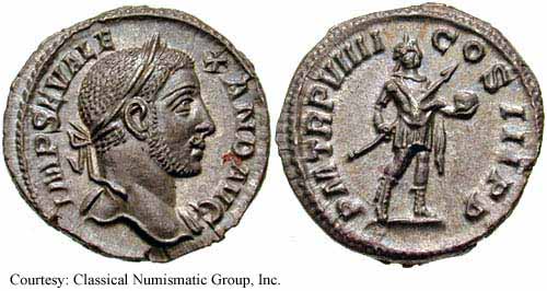 монета Древнего Рима