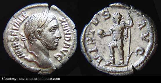 монета Древнего Рима