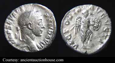 монета Древнего Рима