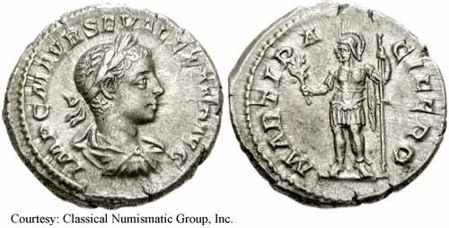 монета Древнего Рима