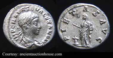 монета Древнего Рима