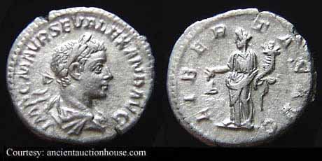 монета Древнего Рима