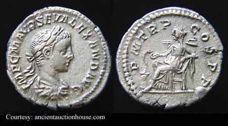 монета Древнего Рима