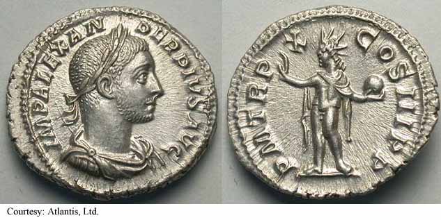 монета Древнего Рима