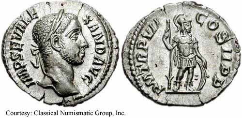 монета Древнего Рима