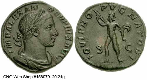 монета Древнего Рима