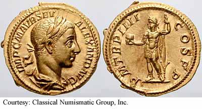 монета Древнего Рима