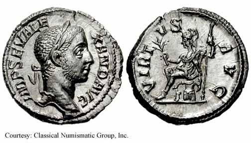 монета Древнего Рима