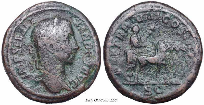 монета Древнего Рима