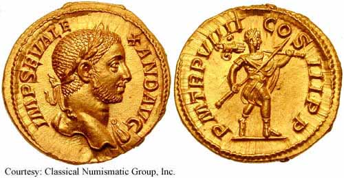 монета Древнего Рима