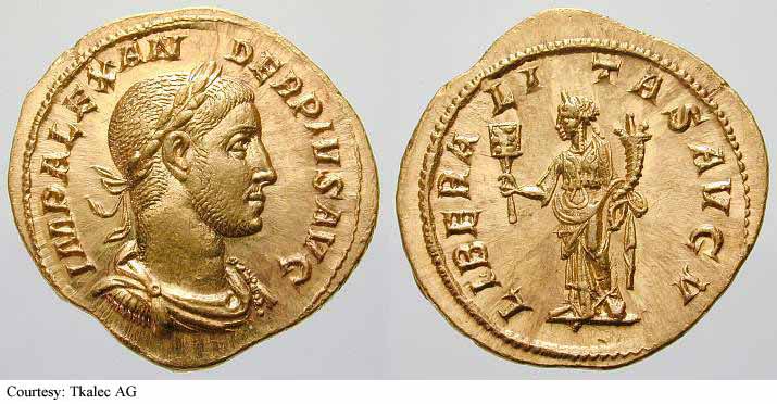 монета Древнего Рима