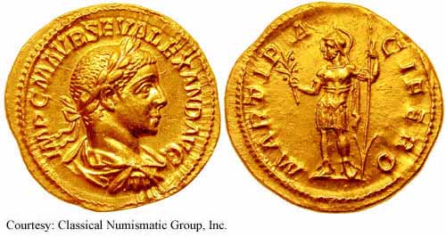 монета Древнего Рима