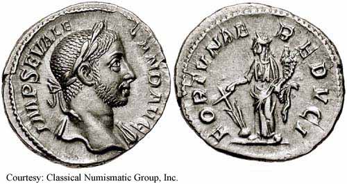 монета Древнего Рима