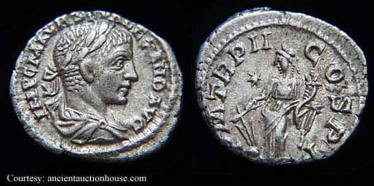 монета Древнего Рима