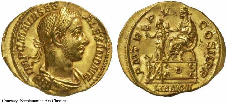 монета Древнего Рима