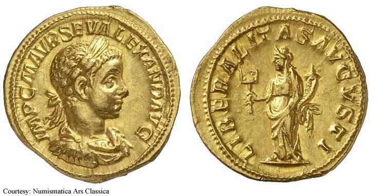 монета Древнего Рима