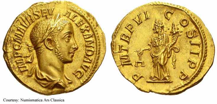 монета Древнего Рима