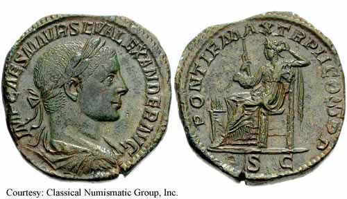 монета Древнего Рима