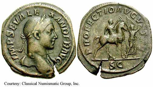 монета Древнего Рима